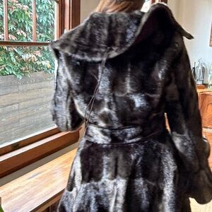 Laundry By Shelli Segal Charcoal and Black Teddy Jacket